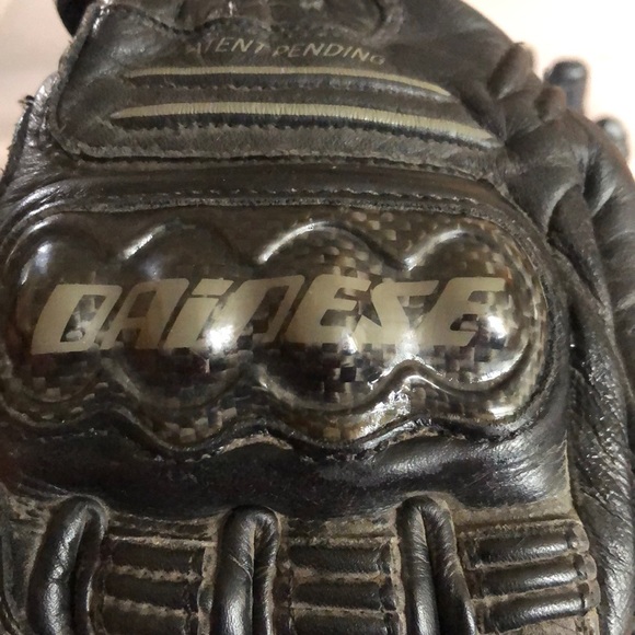 Leather motorcycle gloves - Picture 3 of 8